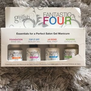 Gelish Fantastic Four - Gel manicure base set
